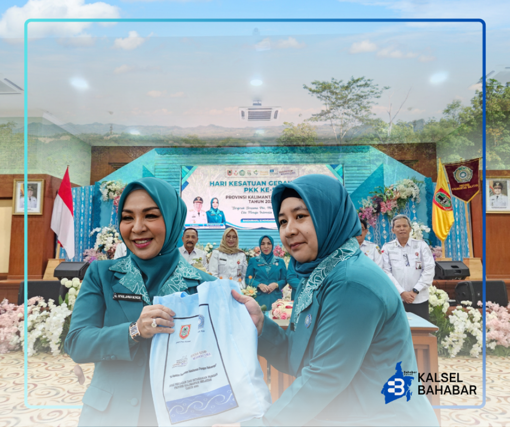 Dinas Pertanian dan Ketahanan Pangan Prov. Kalsel Berkontribusi dalam Pembagian Paket Sembako pada Peringatan HKG PKKDinas Pertanian dan Ketahanan Pangan Prov. Kalsel Berkontribusi dalam Pembagian Paket Sembako pada Peringatan HKG PKK